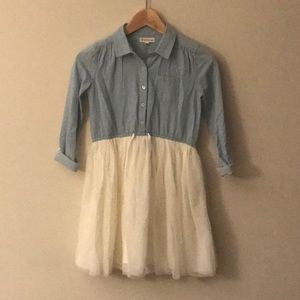 Fun Chambray and Tulle dress